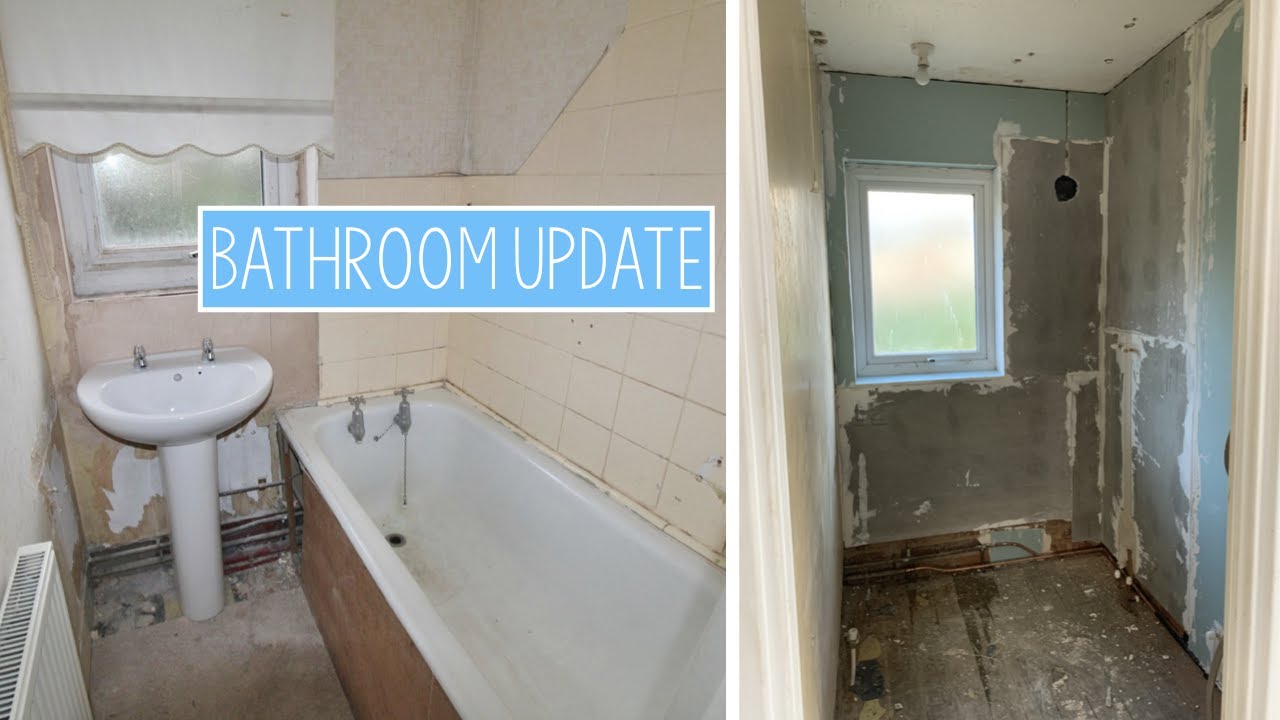 HOUSE RENOVATION UK BATHROOM RENOVATION UPDATE 🛁🚿 VLOG 1 YouTube