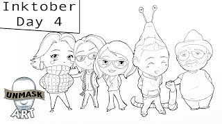 Inktober LIVE 2019 Day 4 Inktober LIVE 2019 Day 4