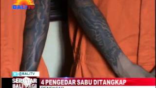 4 PENGEDAR SABU DITANGKAP