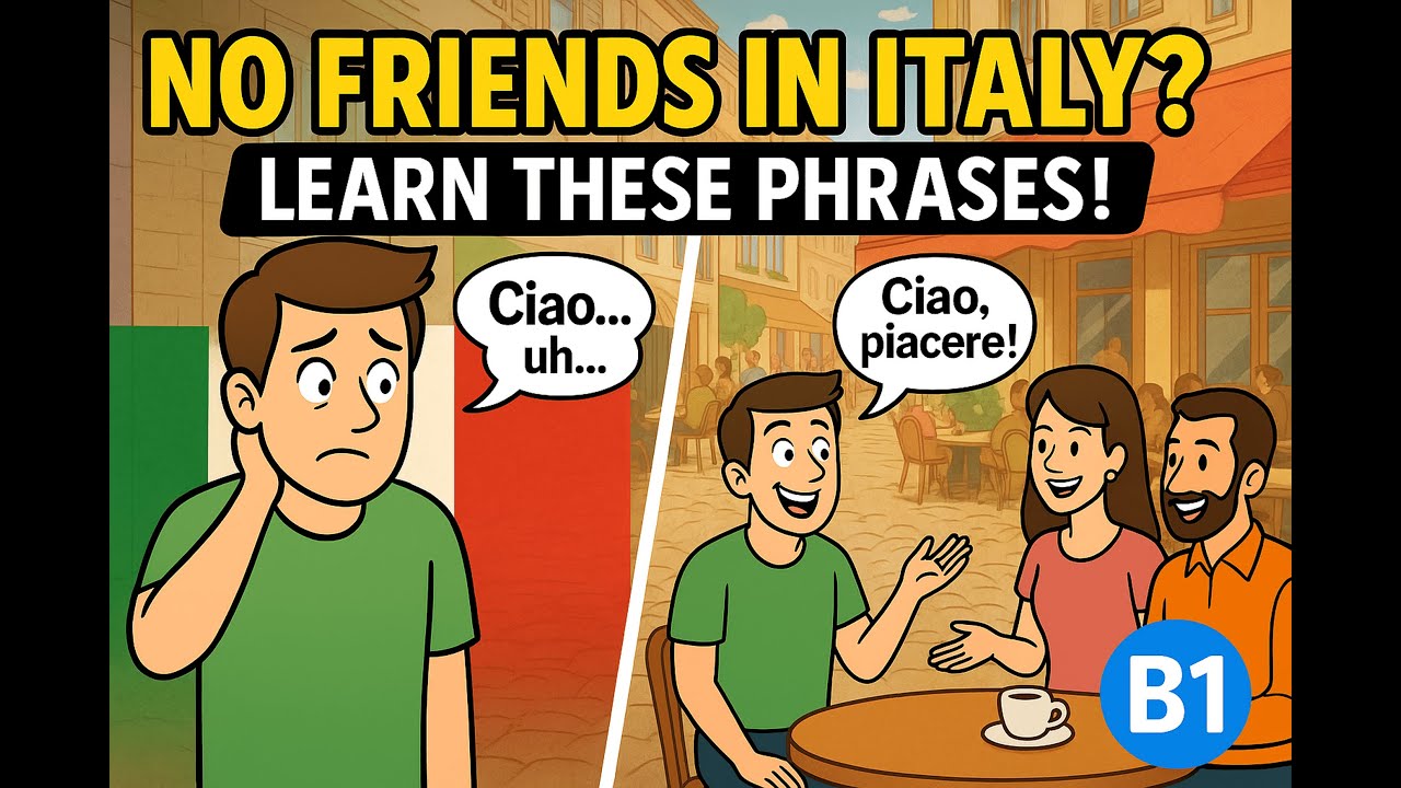 Learn Italian | Top Must Know Italian Phrases for Making Friends and Connections