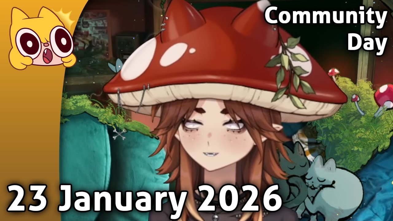 Community Day 🍄 23 January 2026