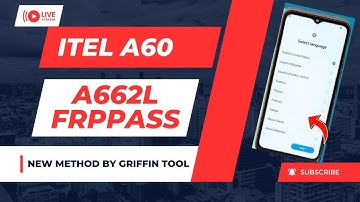 ITEL A60 (A662L) PATTERN + FRP UNLOCK BY GRIFFIN TOOL !!!!