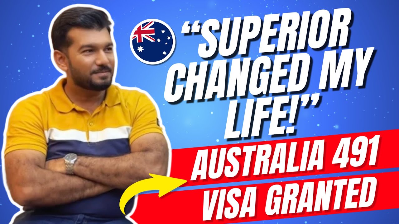 AUSTRALIA 491 VISA GRANT TEXTILE ENGINEER | PAKISTANI IMMIGRANT |SUPERIOR CONSULTING SUCCESS STORIES