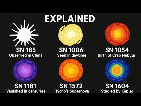 Every Visible Supernova Explained