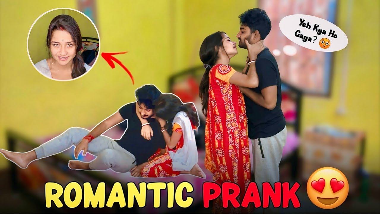 Romantic Prank On My Husband 😳❤️ | Sagar Ka Reaction Dekh Ke Shock Ho Gayi 😱