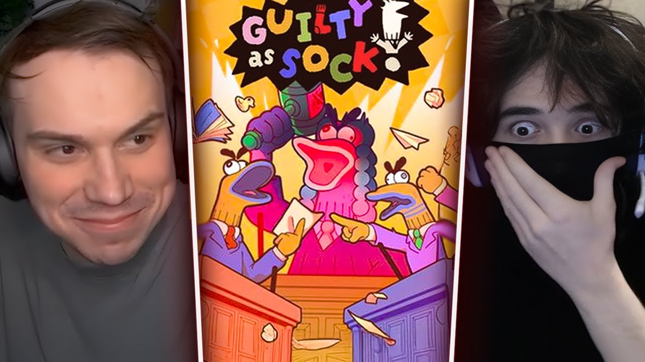 ГЛЕБ на ЗАСЕДАНИИ СУДА в Guilty as Sock! (Ростик, Хелин, Витя и др.) | Sasavot