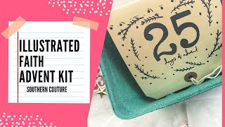 Unboxing Illustrated Faith 2020 Advent Kit
