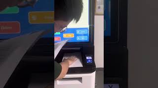 A4 printing kiosk with scanning and payment