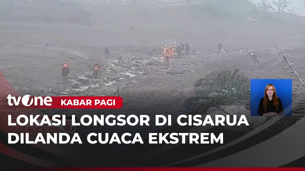 Cuaca Ekstrem jadi Kendala Tim SAR Gabungan Mencari Korban Longsor | Kabar Pagi