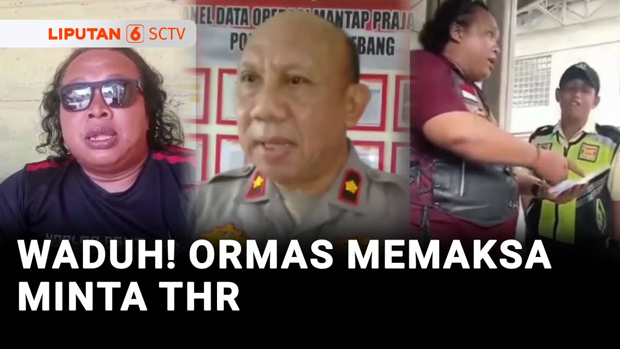 Viral! Aksi Ormas Minta THR ke Perusahaan Bekasi, Kini Ditangkap Polisi | Liputan 6