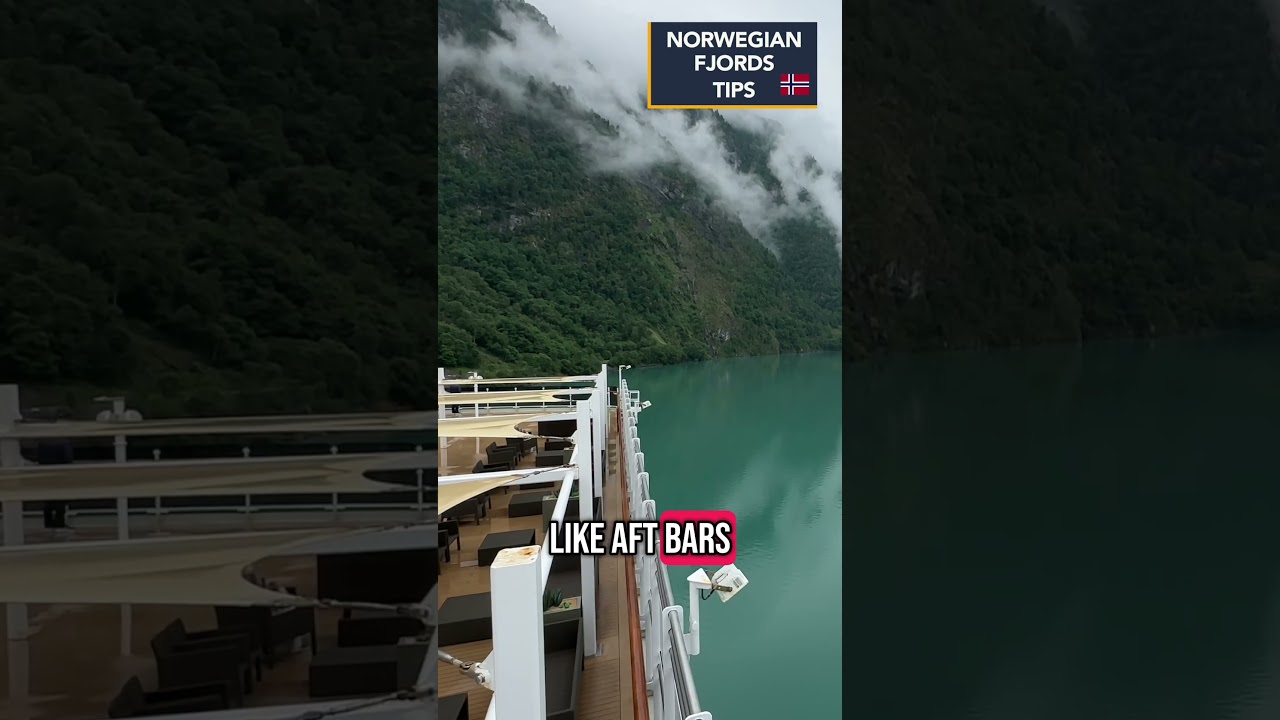 👀 Fjords Tip 12: Find the Best Viewing Spots Onboard! 🛳️ 