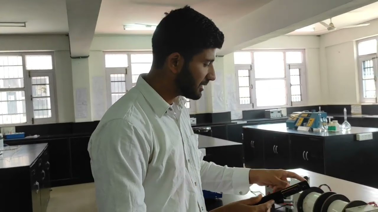 Hall Effect Experiment | Sahil (4th Semester) | Instructor. Ab Mateen. | Dept. of Phy| (GDC Kulgam)