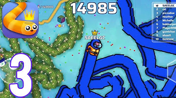 Snake.io Mobile - Gameplay Walkthrough Part 3 - Excavation Crewmate (ios,Android)