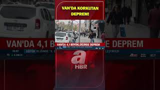 Vanda 4,1 Büyüklüğünde Deprem