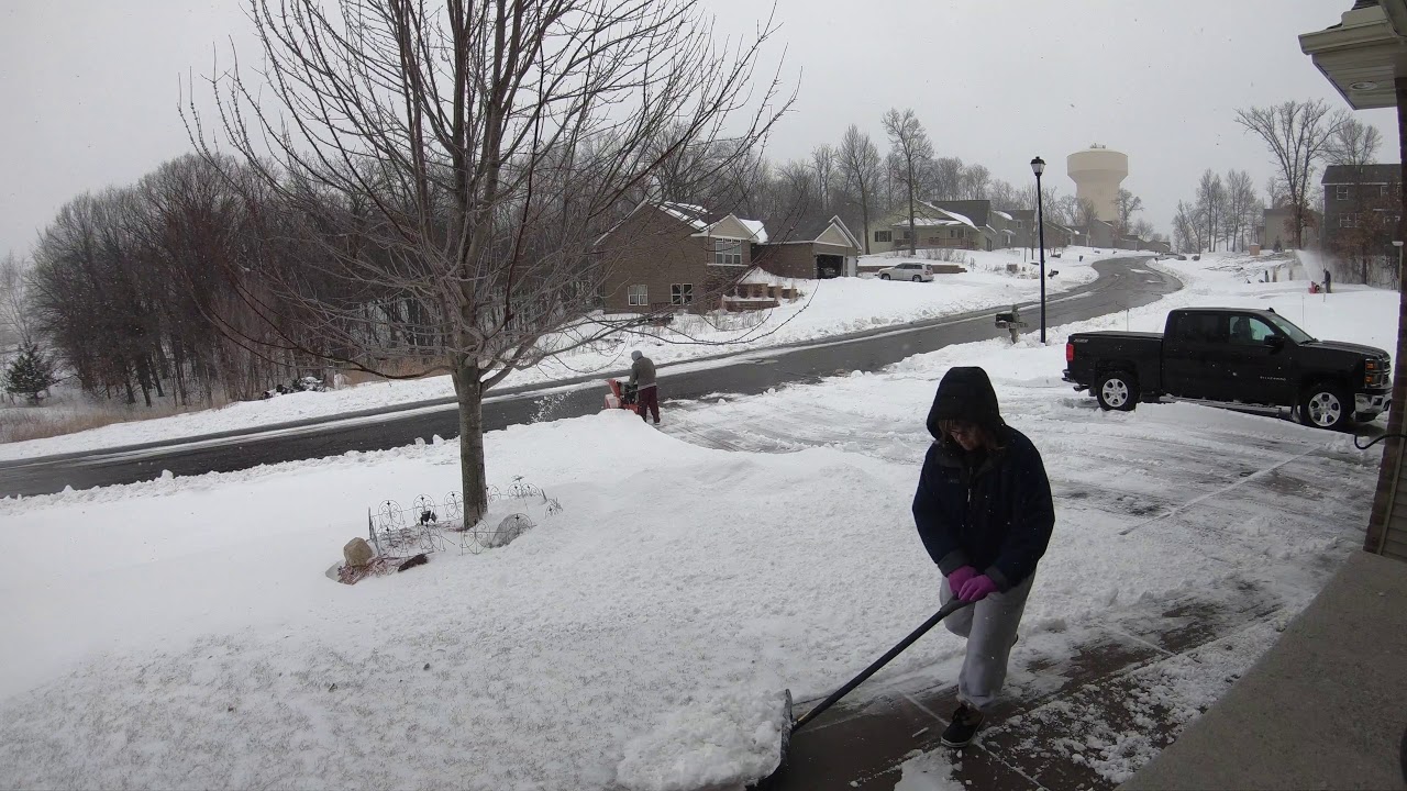 Snow Plowing Minnesota Style YouTube