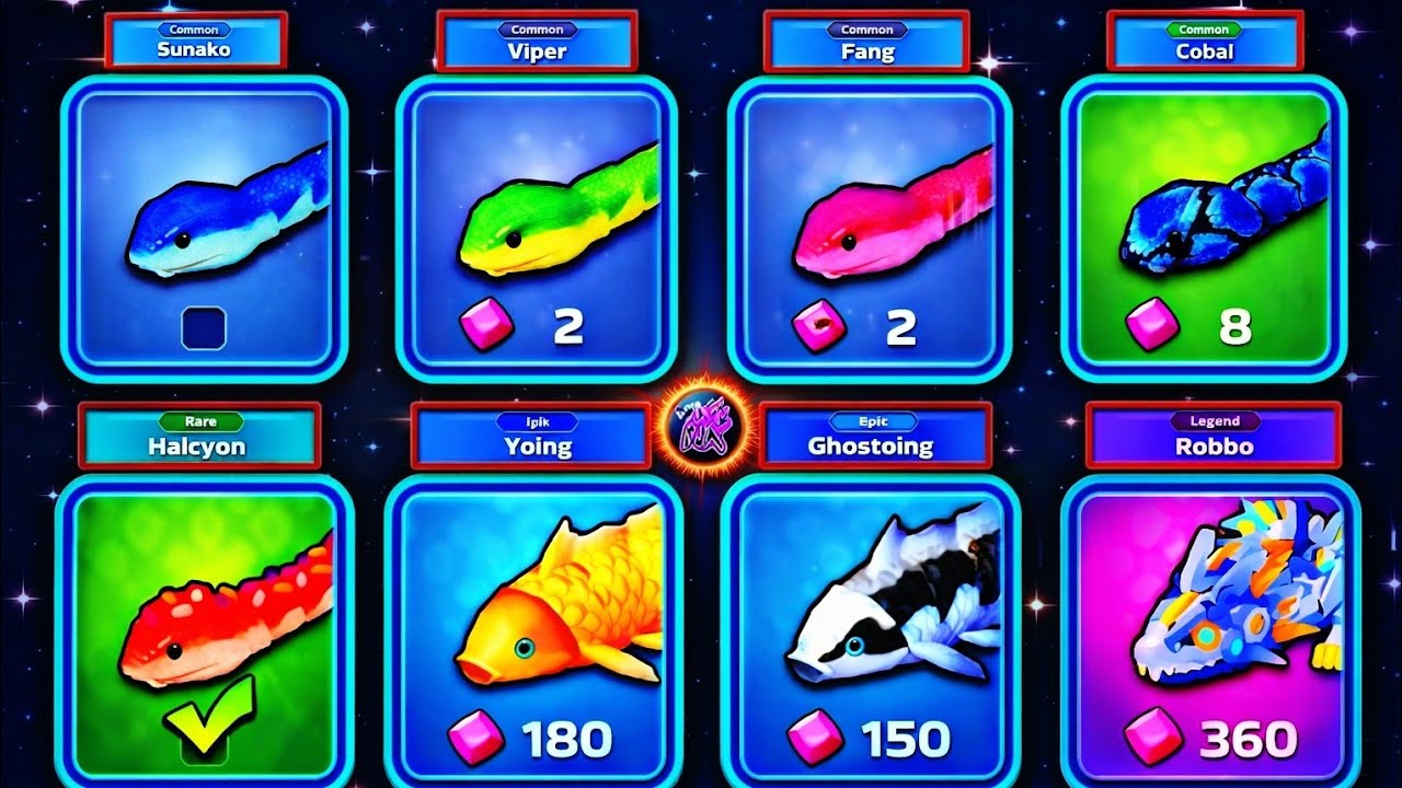 Snake.io! Snake Clash Battle 🐍 VIP snake vs All Snake 🐍 Biggest Snake Domination! #games #snakegame