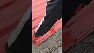 Easy Roof Tile Installation For Fast And Durable Cover 🏠🔧 #construction #roof #tiles