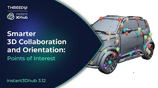 Smarter 3D Collaboration and Orientation: Points of Interest in instant3Dhub 3.12