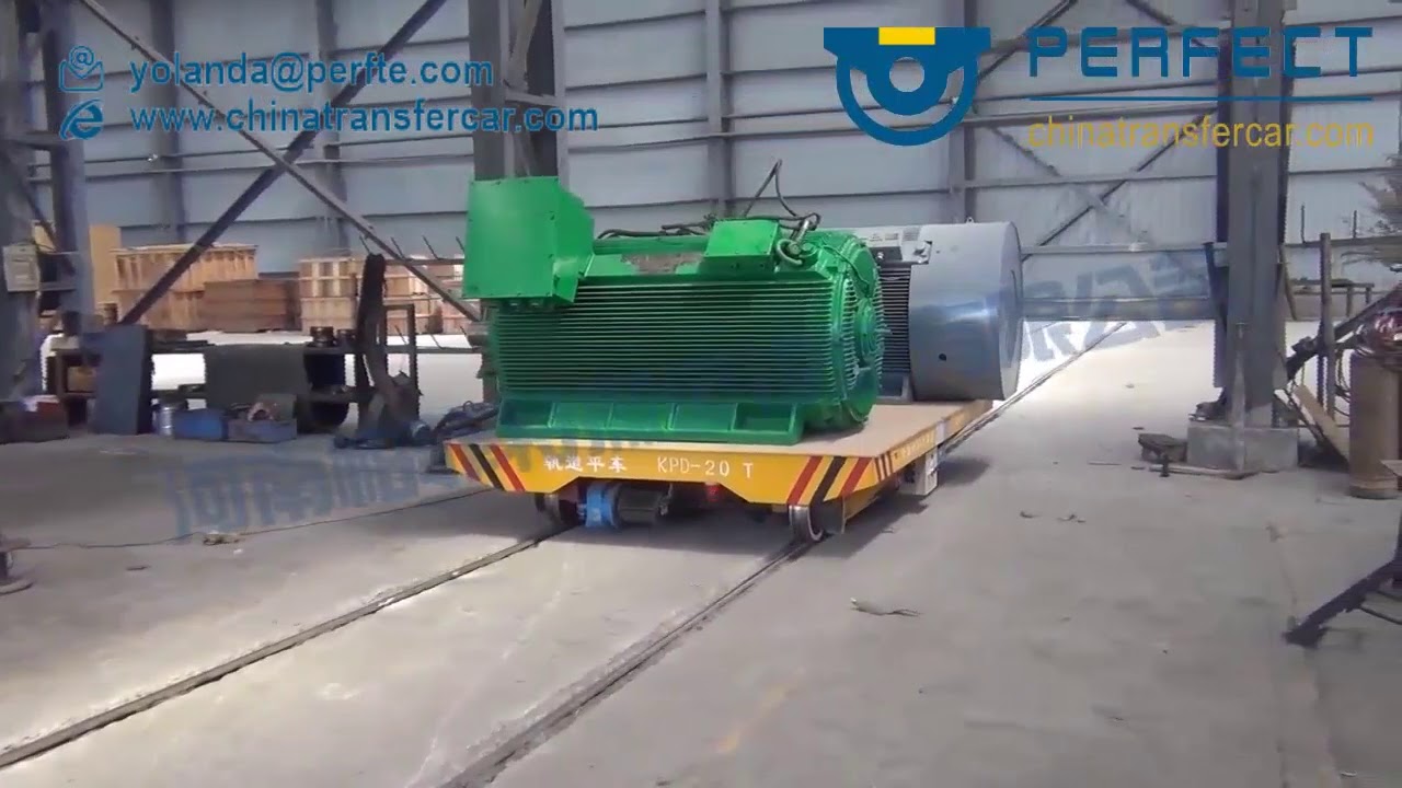 Rail Transfer Carriage for Motor Handling
