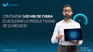 Tener Fibra Movistar Empresas es contar con velocidad para los negocios