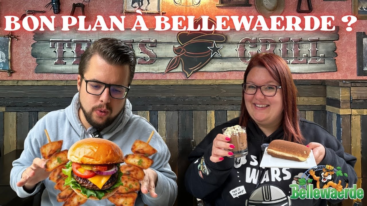 Découverte et Test Food Du Restaurant Texas Grill à Bellewaerde En Belgique