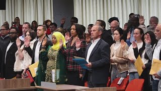 150 people are now officially US Citizens after naturalization ceremony in Knoxville