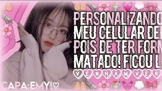 め♡˳ׄ🍭੭Personalizando meu celular depois de ter formatado!! screenshot 4