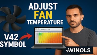 How to Control Fan Temperature on Dacia Symbol V42 Using WinOLS | ECU Tuning Tutorial