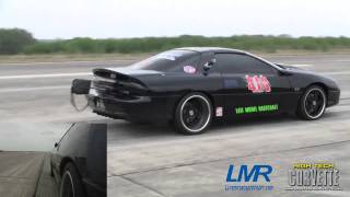 Texas Mile - Kelly Bise's 239mph TT Camaro by LMR - March 2011