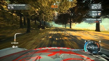 NFS The Run Platinum Medal (no NOS) 6:12.16 "Porsche Attack" Rural Track Attack Challenge 911 GT3 RS