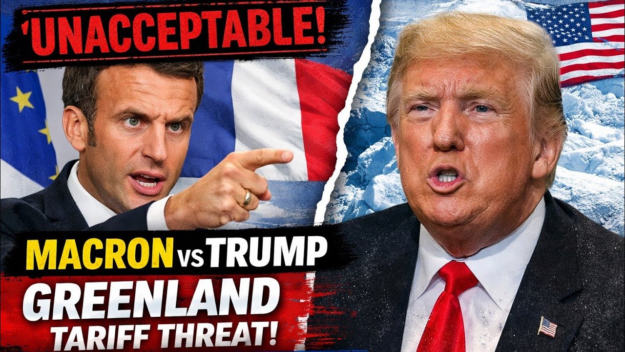Why Macron Called Trump’s Greenland Tariff Threat ‘Unacceptable’ | Europe Reacts