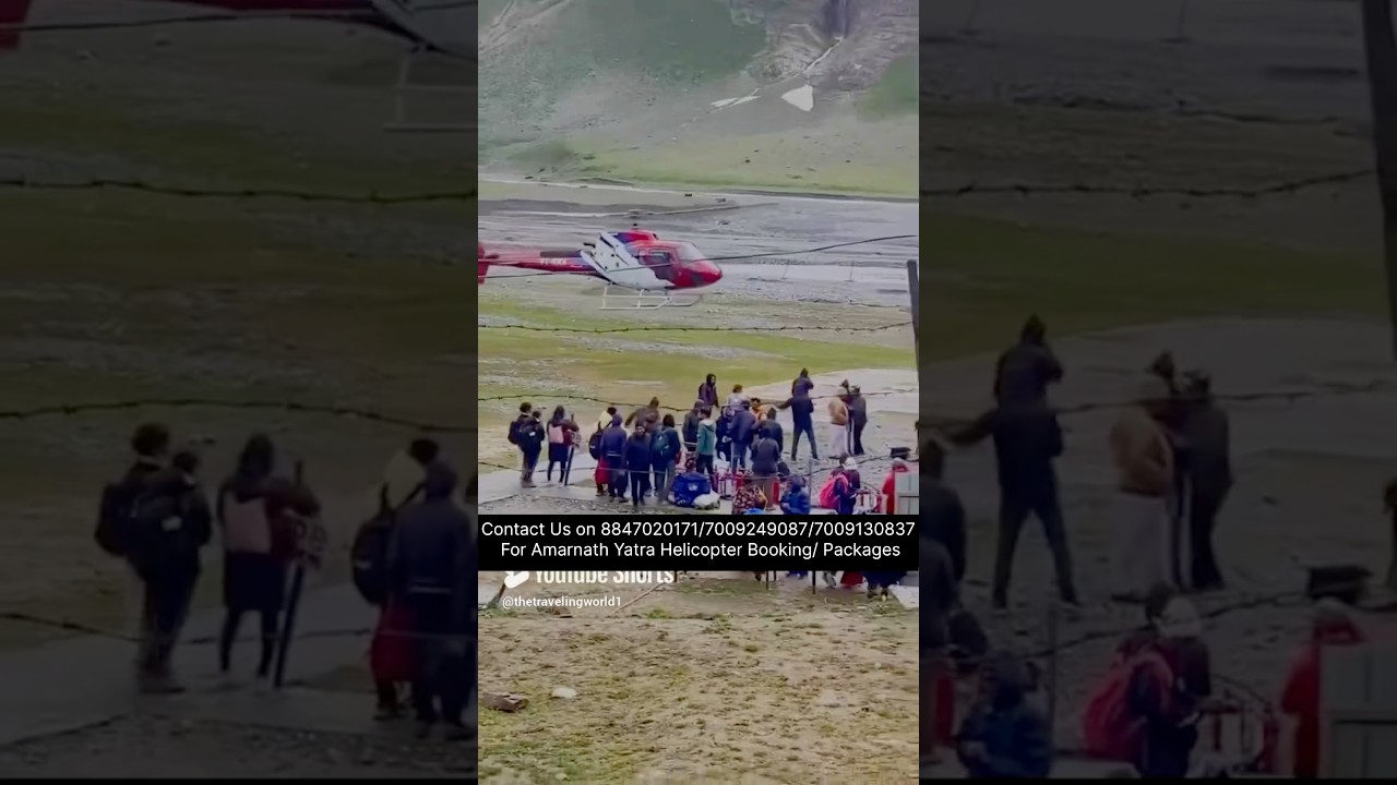 Helicopter Booking For Amarnath Yatra 2025 | Book Your Helicopter Tickets Through Us | 7009249087
