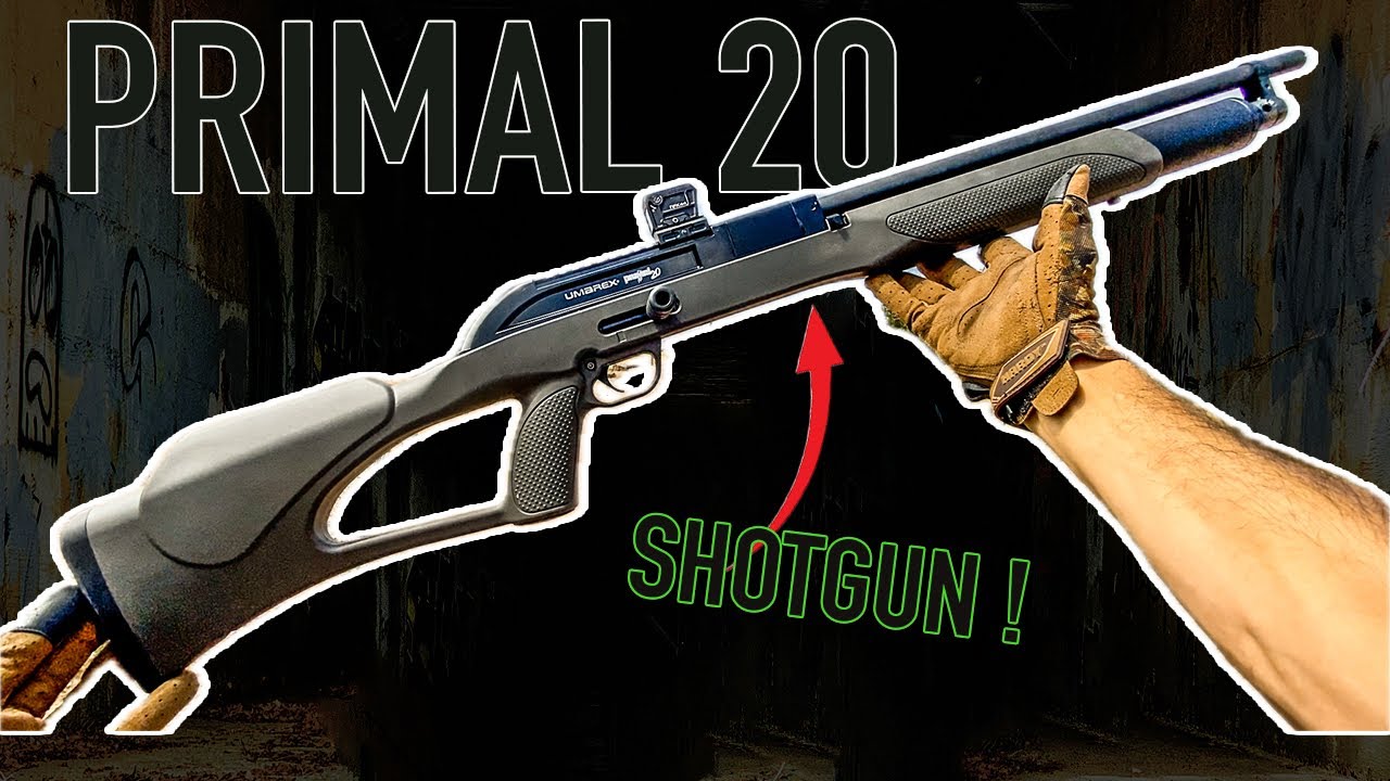 a REAL, AIRpowered SHOTGUN! the UMAREX PRIMAL 20 👍