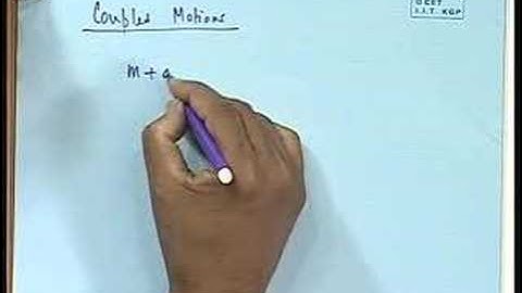 Lecture - 31 Motion in Short Crested Sea,Coupled Motions