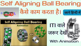 Self Aligning Ball Bearing Animation | Self Aligning Bearing application | self Alignment bearing