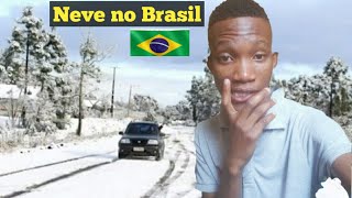 Africano Reage Neve no Brasil react