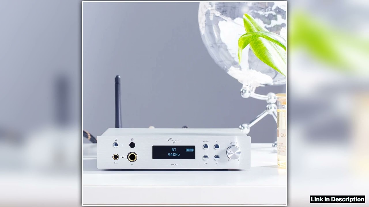 Cayin BTC2 HiRes Bluetooth DAC Headphone Amplifier Compact Edition