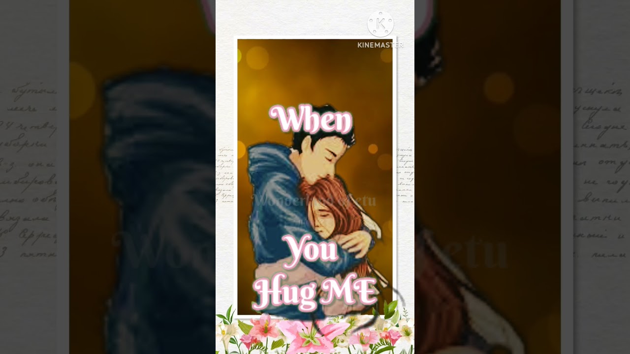 Happy Hug day status. 