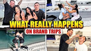 WHAT REALLY HAPPENS ON BRAND TRIPS…