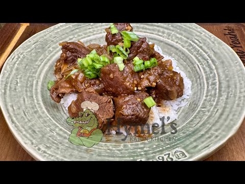 Beef Tips Rice and Gravy - YouTube