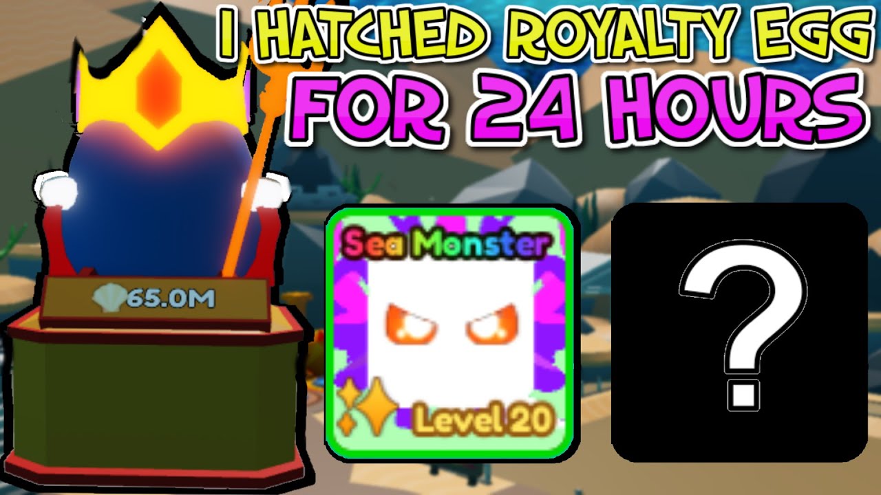 I HATCHED ROYALTY EGG FOR 24 HOURS AND THIS IS WHAT I GOT