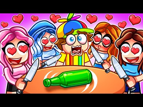 I Played Spin The Bottle With ONLY GIRLS In Roblox Snapchat 