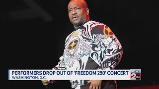 Performers drop out of 'Freedom 250' concert