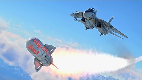 Using All Missiles  AIM-54 Phoenix AIM-7F,  AIM-7E-2 (DF) Sparrow||F14A Tomcat||(War thunder)
