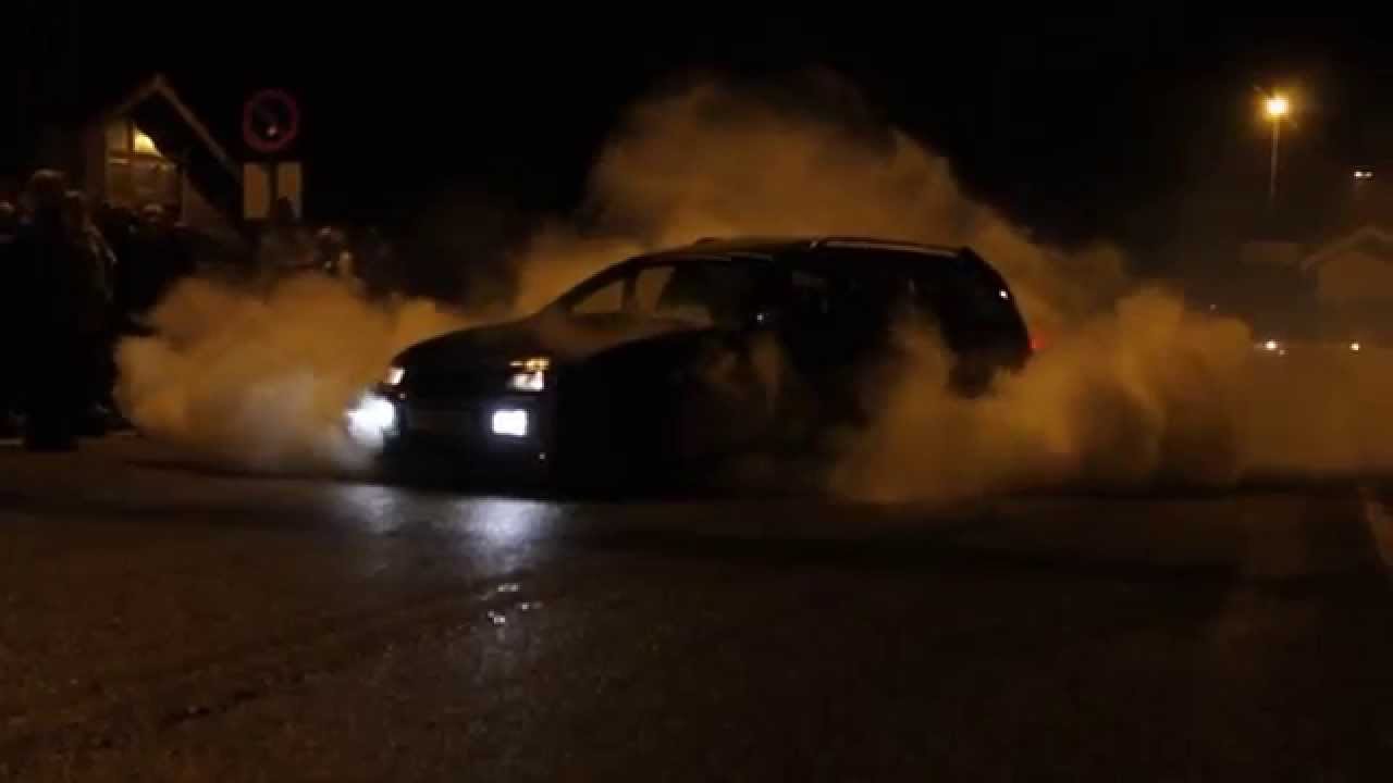 Opel Omega Steinmetz Supercharger Burnout