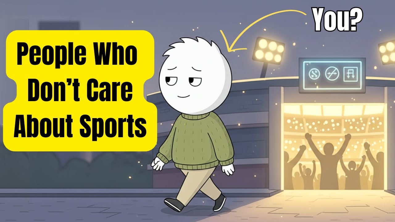 Psychology of People Who Don't Obsess Over Sports
