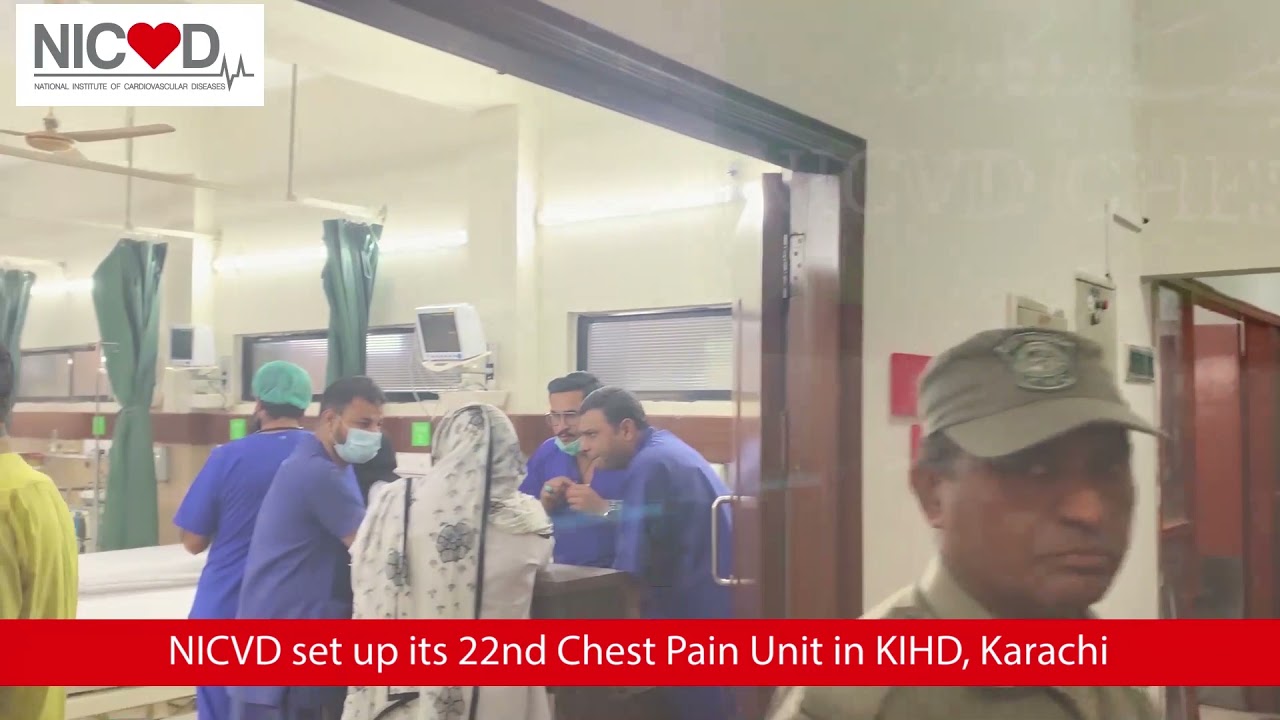 NICVD establish Chest Pain Unit at Karachi Institute of Heart Diseases |Health Watch|Abid Lodhi