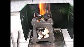 TOMSHOO チタンウッドストーブ