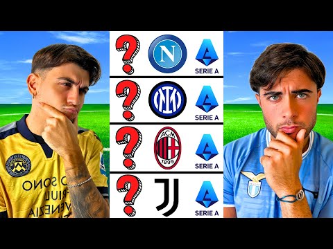 ⚽️ LA NOSTRA CLASSIFICA di SERIE A 2025/26! 😱🏆