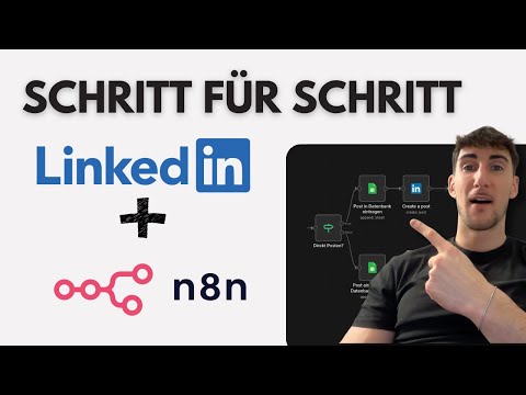 LinkedIn mit n8n verbinden: Der komplette Guide (Developer App & API)